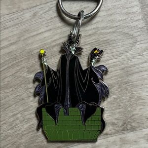 Maleficent medallion with Lanyard
